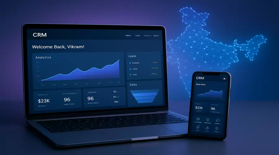 CRM Software Development Service in India | Custom CRM Solutions